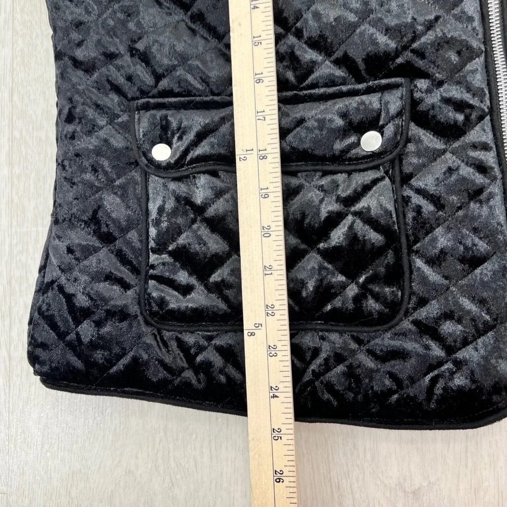 Active USA quilted velvet